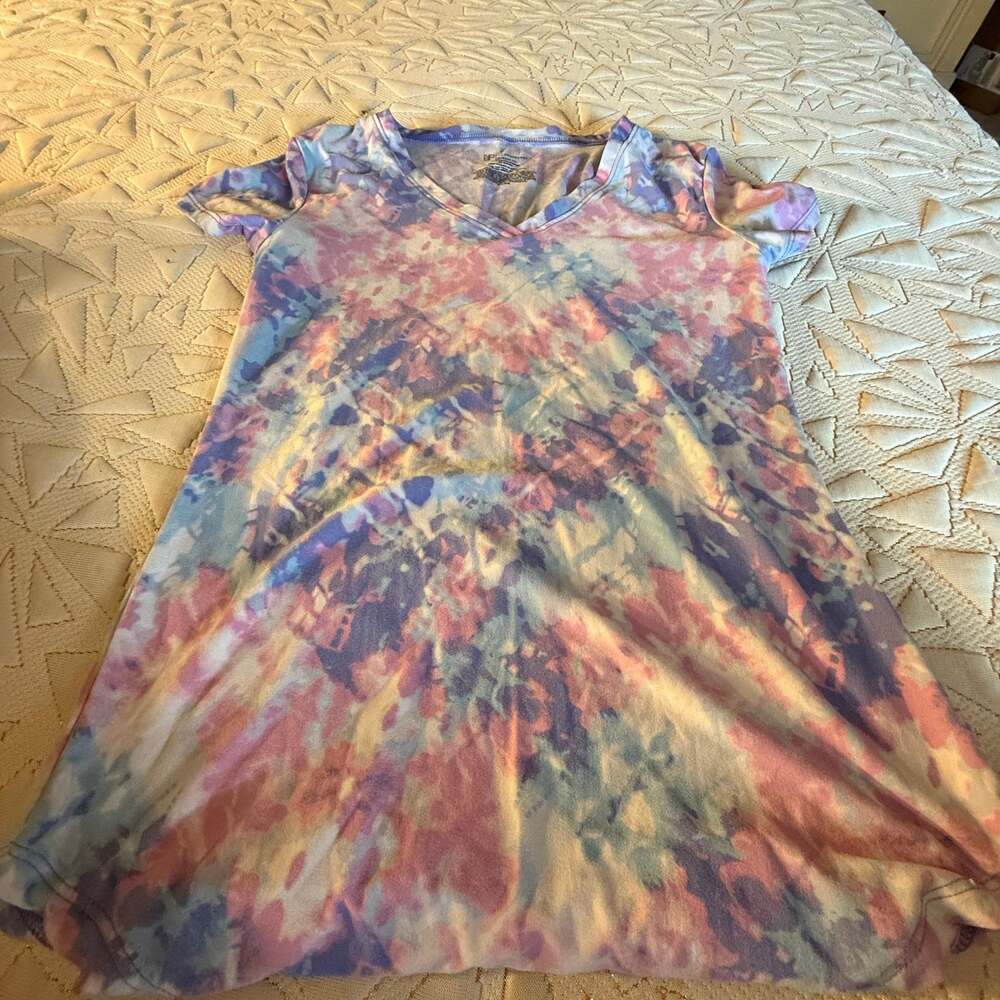 Tie-Dye Short Sleeve Shirt